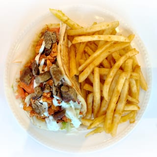 Chicken & Lamb Mix Gyro & 1 Side 