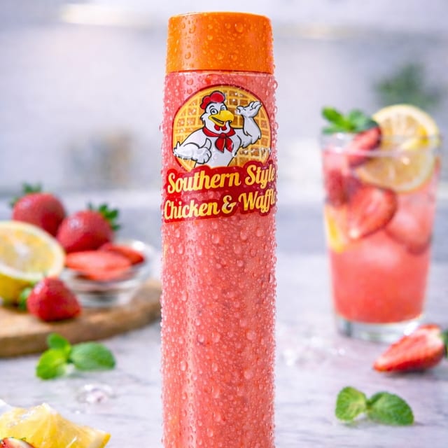 Homemade Strawberry Lemonade (Bottle).