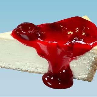 Homemade Strawberry Cheesecake