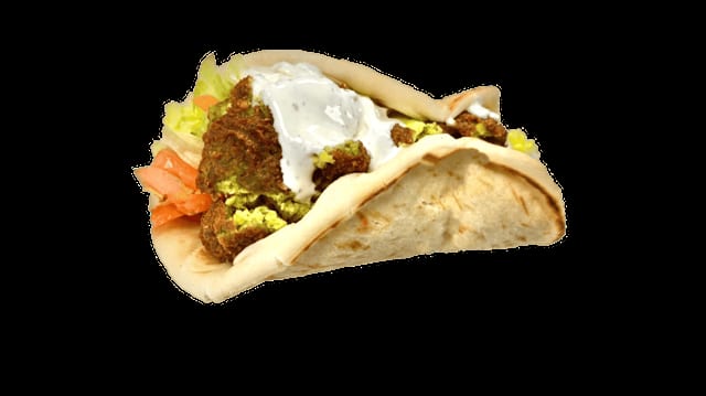 Falafel Gyro & 1 Side.