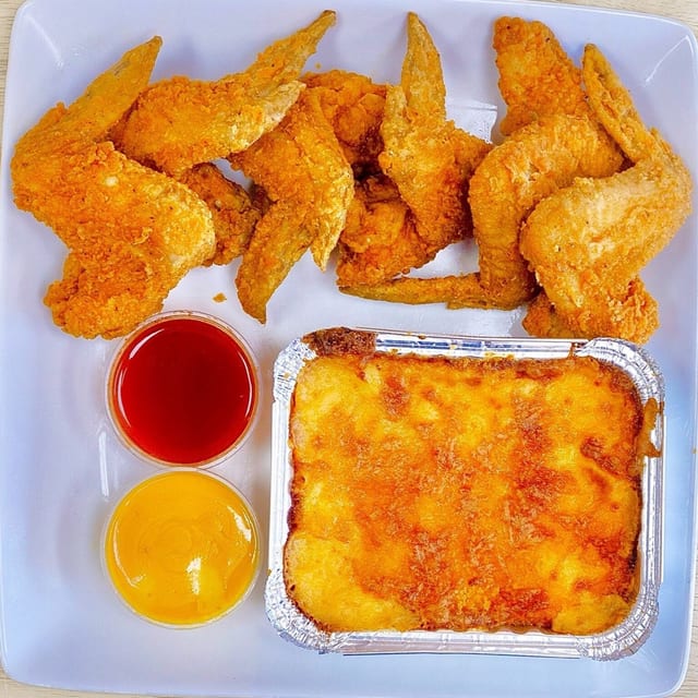 20 Wings & 4 Sides.
