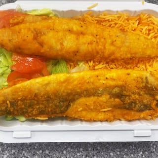 2 Fried Whiting Fish