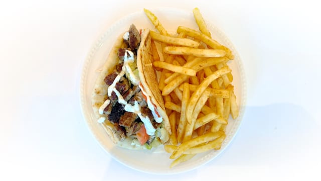 Falafel Gyro & 1 Side