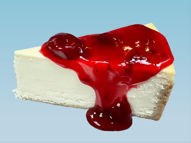 Homemade Strawberry Cheesecake