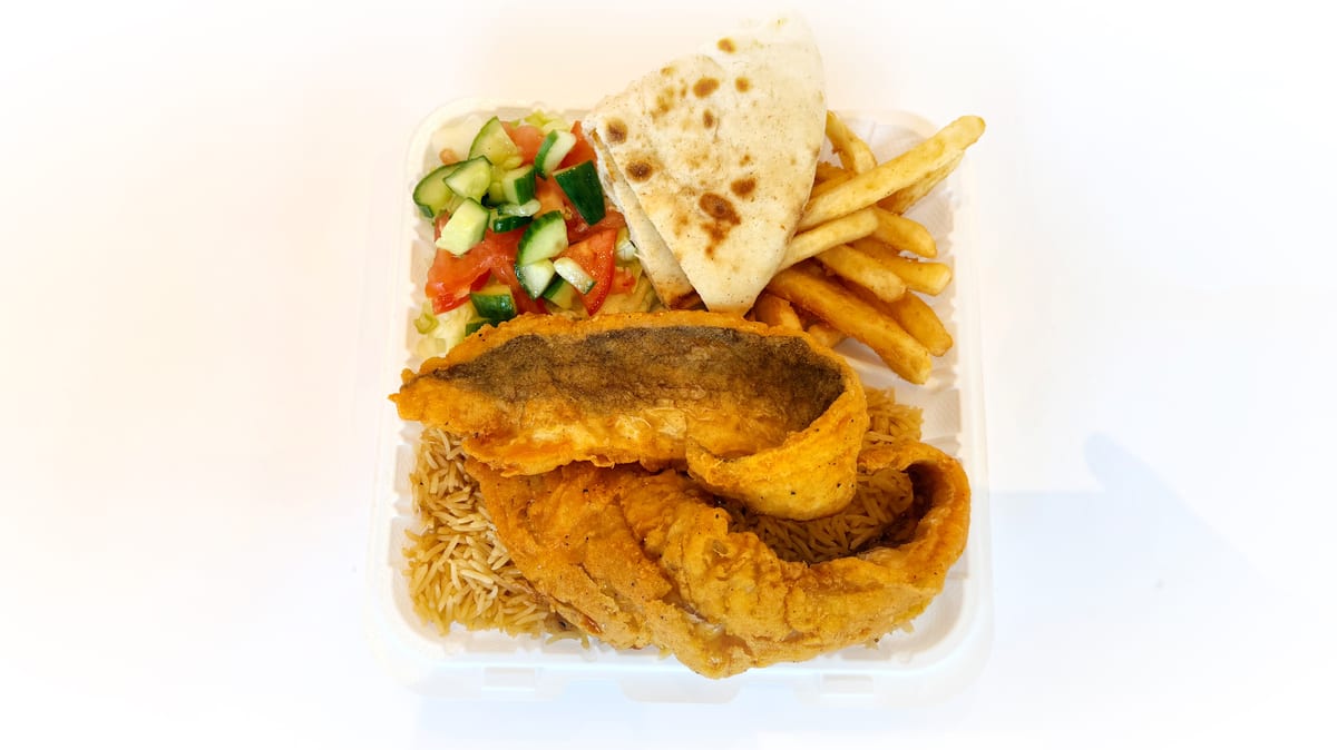 2 Fried Whiting Fish